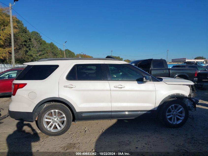 2016 Ford Explorer Xlt VIN: 1FM5K7DH3GGC69275 Lot: 40653342