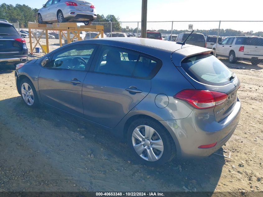 VIN KNAFK5A87G5617802 2016 KIA FORTE no.3