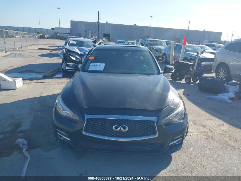 2015 Infiniti Q50 Premium VIN: JN1BV7APXFM346074 Lot: 40653377