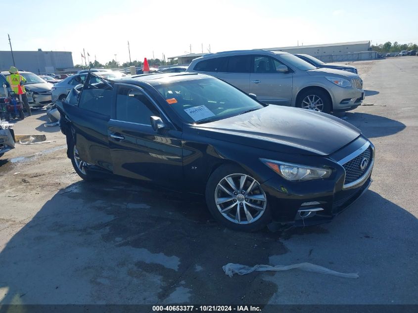 2015 Infiniti Q50 Premium VIN: JN1BV7APXFM346074 Lot: 40653377