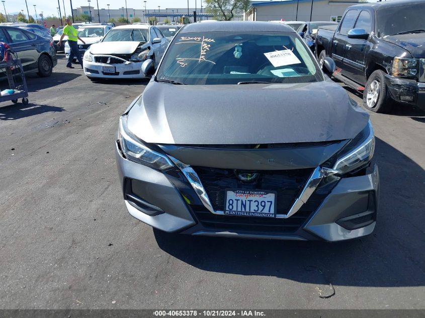 2020 Nissan Sentra Sv VIN: 3N1AB8CV0LY237721 Lot: 40653378