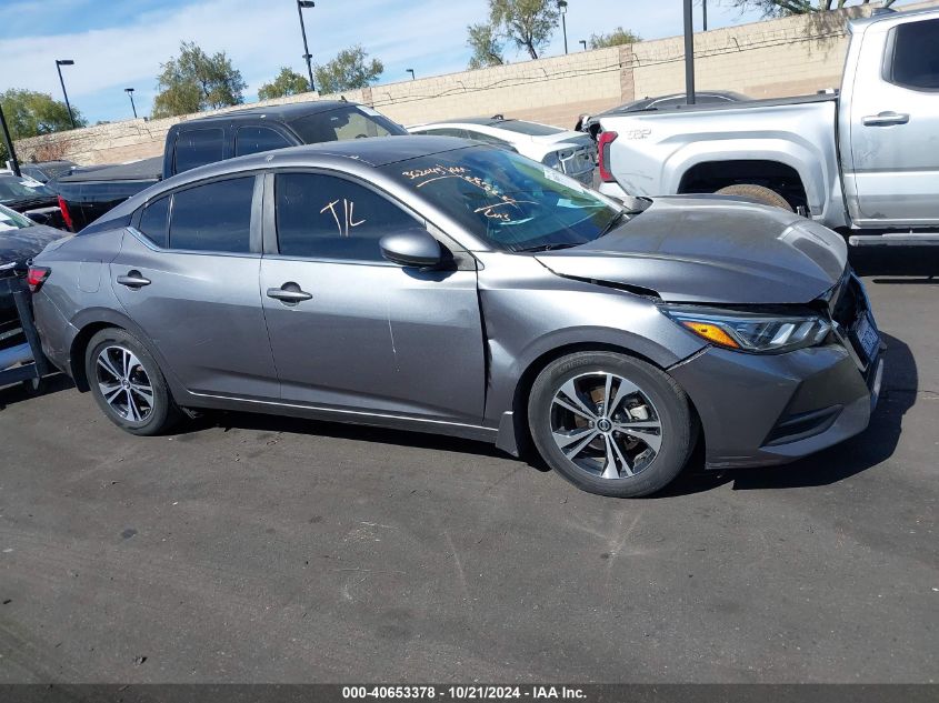 2020 Nissan Sentra Sv VIN: 3N1AB8CV0LY237721 Lot: 40653378