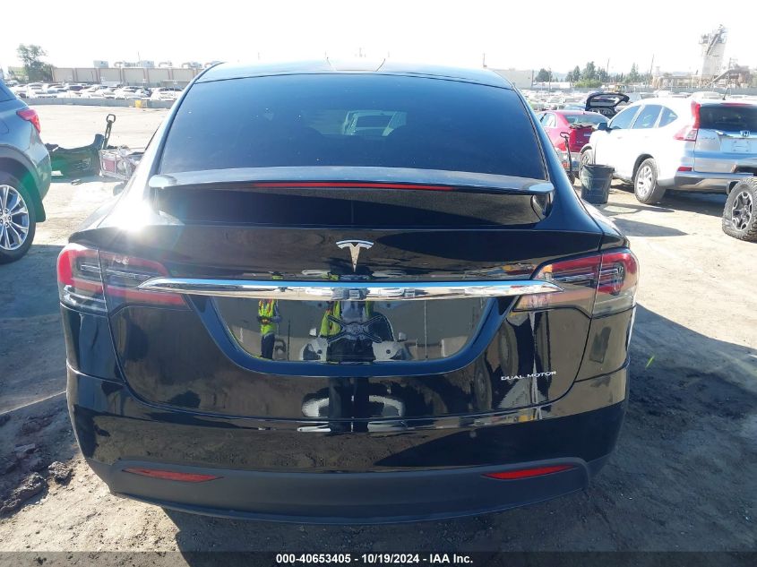 2020 Tesla Model X Long Range Dual Motor All-Wheel Drive/Long Range Plus Dual Motor All-Wheel Drive VIN: 5YJXCDE26LF305631 Lot: 40653405