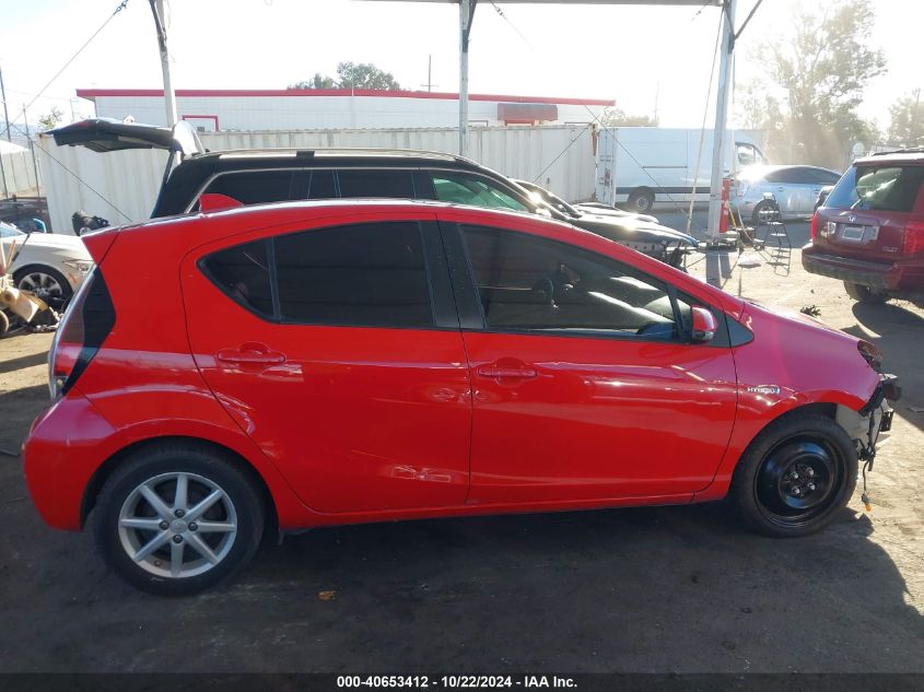 2015 Toyota Prius C Four VIN: JTDKDTB39F1091519 Lot: 40653412