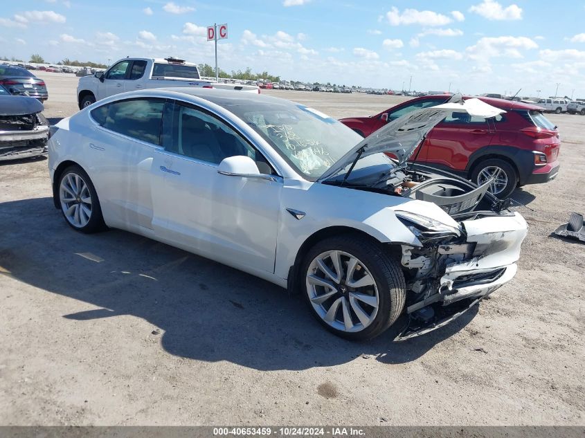 2020 Tesla Model 3 Standard Range Plus Rear-Wheel Drive/Standard Range Rear-Wheel Drive VIN: 5YJ3E1EAXLF598741 Lot: 40653459