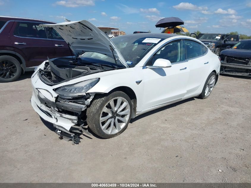 2020 Tesla Model 3 Standard Range Plus Rear-Wheel Drive/Standard Range Rear-Wheel Drive VIN: 5YJ3E1EAXLF598741 Lot: 40653459