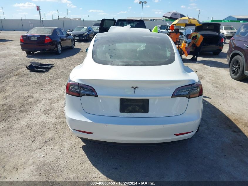 2020 Tesla Model 3 Standard Range Plus Rear-Wheel Drive/Standard Range Rear-Wheel Drive VIN: 5YJ3E1EAXLF598741 Lot: 40653459