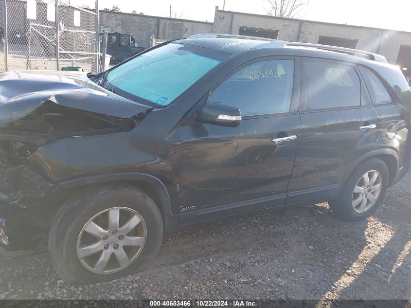 2011 Kia Sorento Lx VIN: 5XYKTCA14BG163644 Lot: 40653466