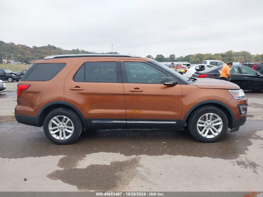 2017 Ford Explorer Xlt VIN: 1FM5K7D80HGA43535 Lot: 40653467