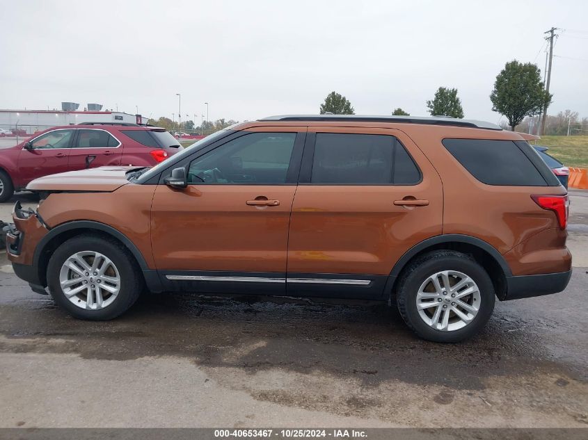 2017 Ford Explorer Xlt VIN: 1FM5K7D80HGA43535 Lot: 40653467