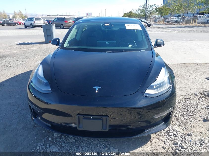 2023 Tesla Model 3 Rear-Wheel Drive VIN: 5YJ3E1EA7PF457180 Lot: 40653526