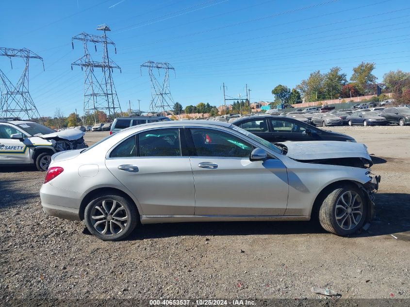 2016 Mercedes-Benz C 300 4Matic/Luxury 4Matic/Sport 4Matic VIN: 55SWF4KB3GU134896 Lot: 40653537