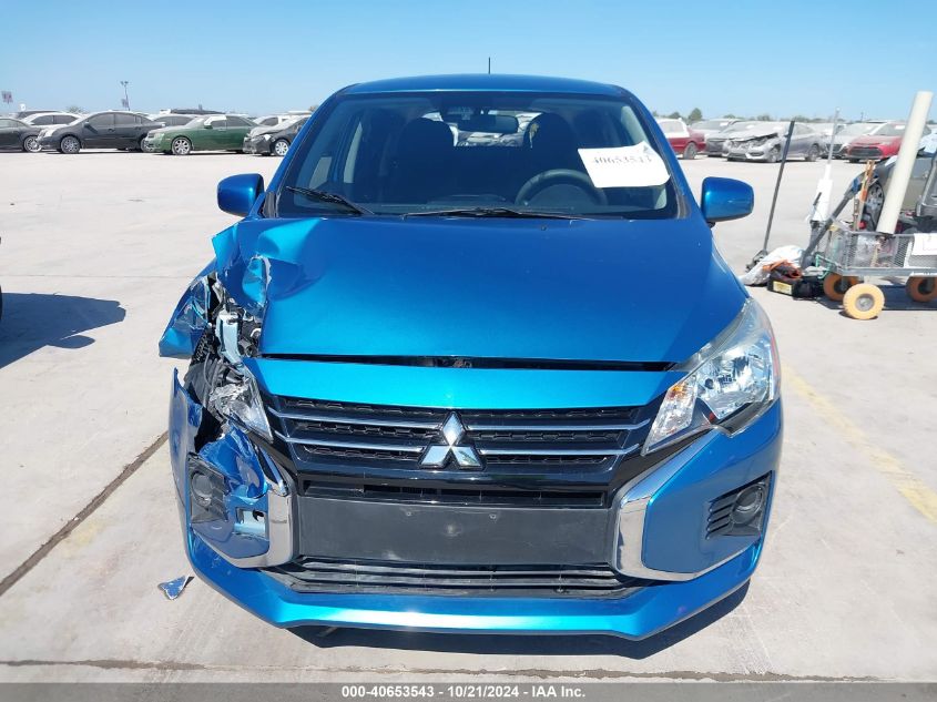 2021 Mitsubishi Mirage Carbonite Edition/Es/Le VIN: ML32AUHJ7MH002218 Lot: 40653543