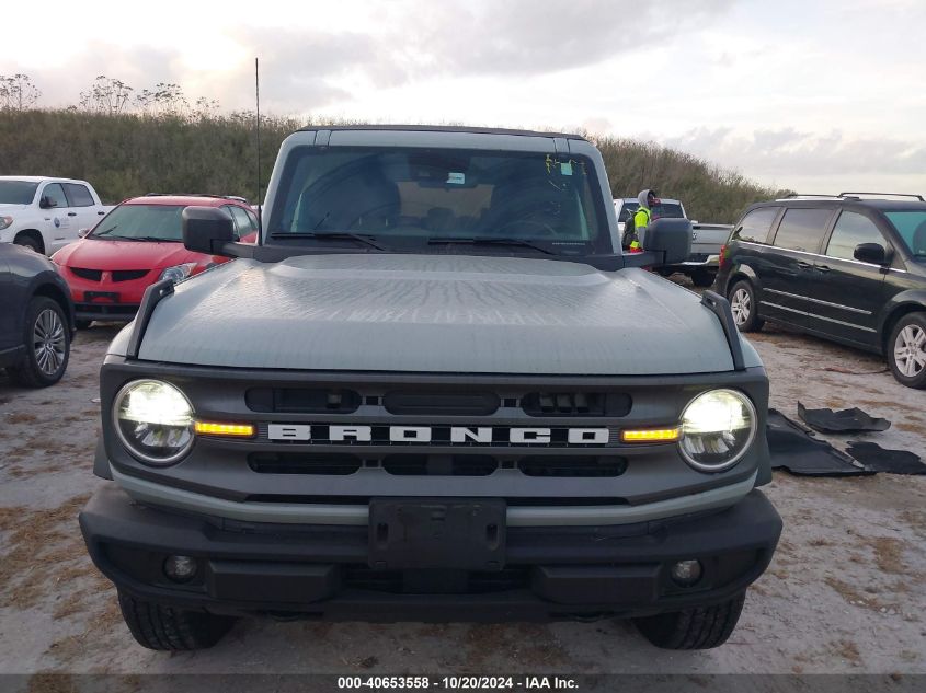 2021 Ford Bronco Big Bend/Black Diamond/Ou VIN: 1FMDE5BH8MLA84202 Lot: 40653558