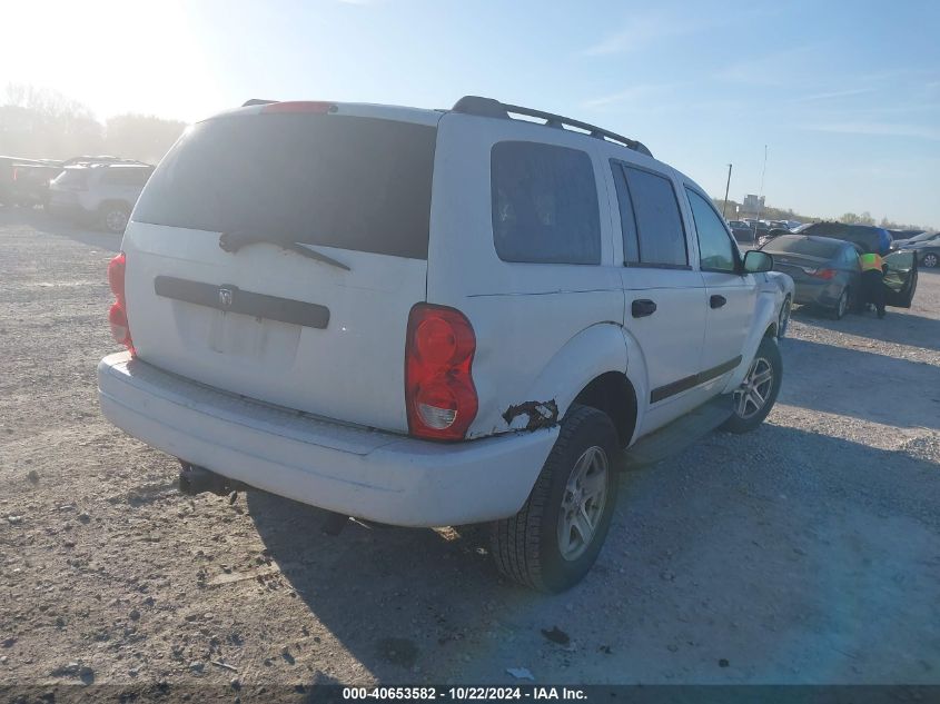 2006 Dodge Durango Slt VIN: 1D4HB48N86F135837 Lot: 40653582