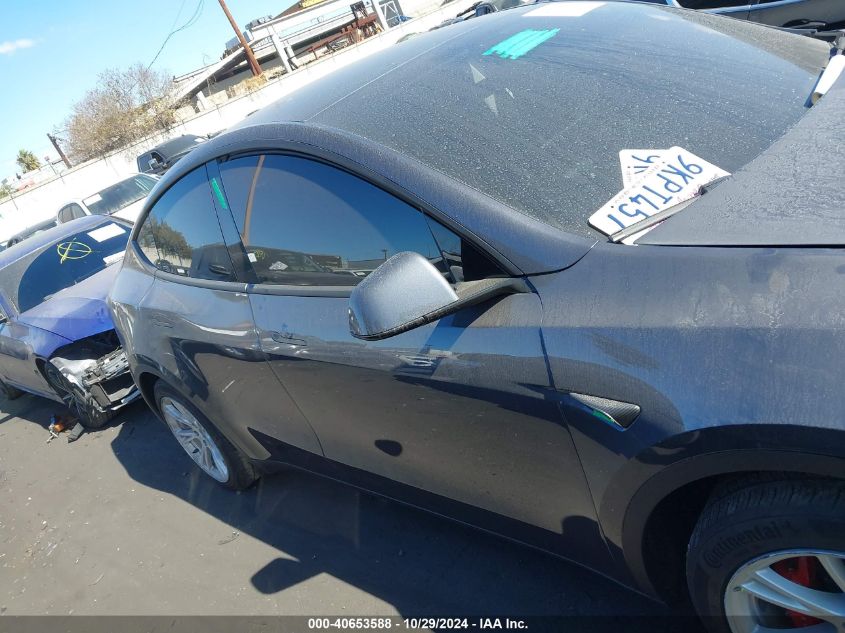 2023 Tesla Model Y Performance Dual Motor All-Wheel Drive VIN: 7SAYGDEF5PF945804 Lot: 40653588