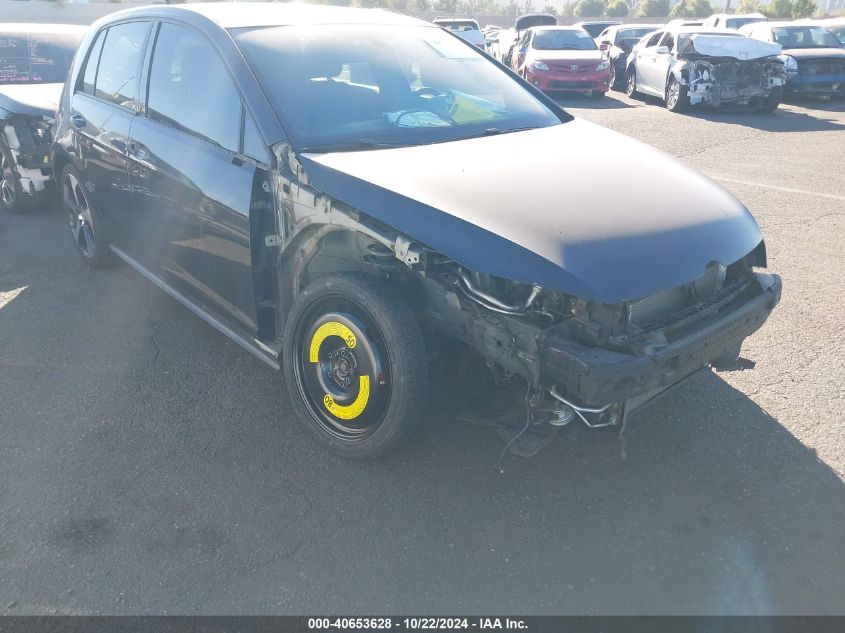 2016 Volkswagen Golf Gti Se 4-Door VIN: 3VW4T7AU9GM016365 Lot: 40653628