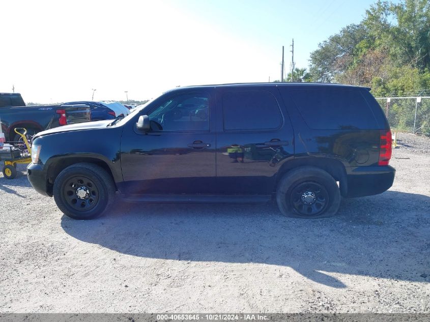 2012 Chevrolet Tahoe Police VIN: 1GNLC2E01CR314840 Lot: 40653645