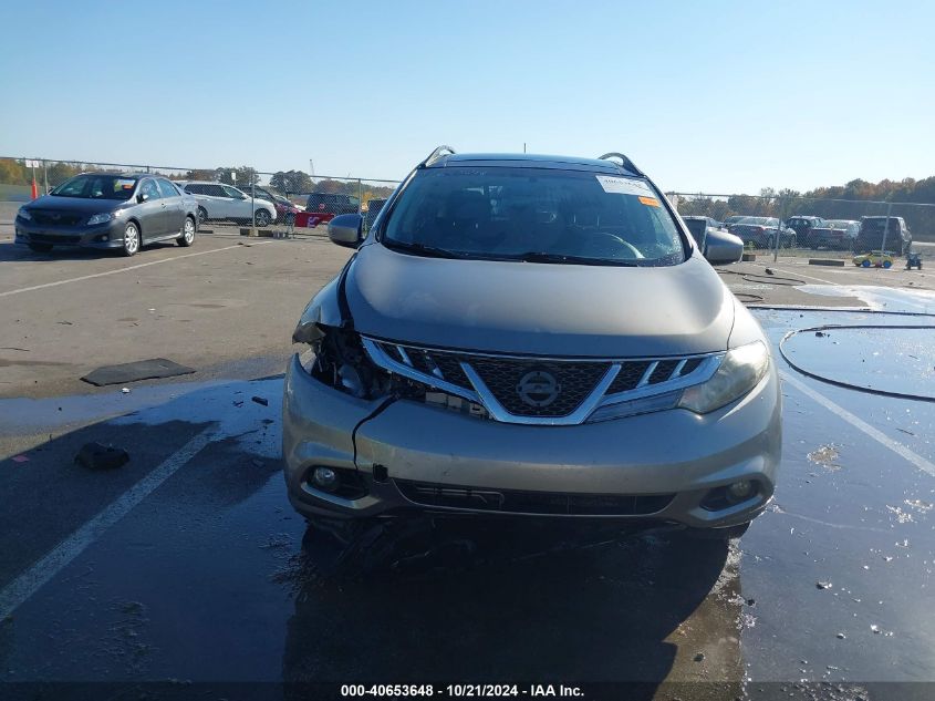 2011 Nissan Murano Sv VIN: JN8AZ1MWXBW166738 Lot: 40653648