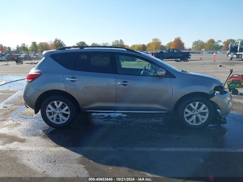 2011 Nissan Murano Sv VIN: JN8AZ1MWXBW166738 Lot: 40653648