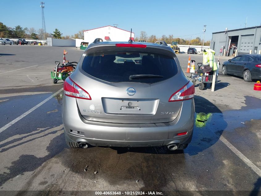 2011 Nissan Murano Sv VIN: JN8AZ1MWXBW166738 Lot: 40653648