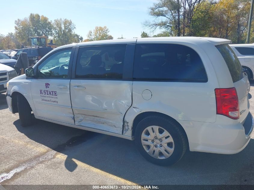 2014 Dodge Grand Caravan Se VIN: 2C4RDGBG2ER432780 Lot: 40653673