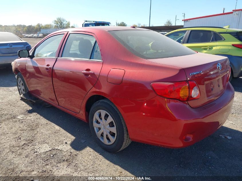 2009 Toyota Corolla Le VIN: JTDBL40E39J028000 Lot: 40653674