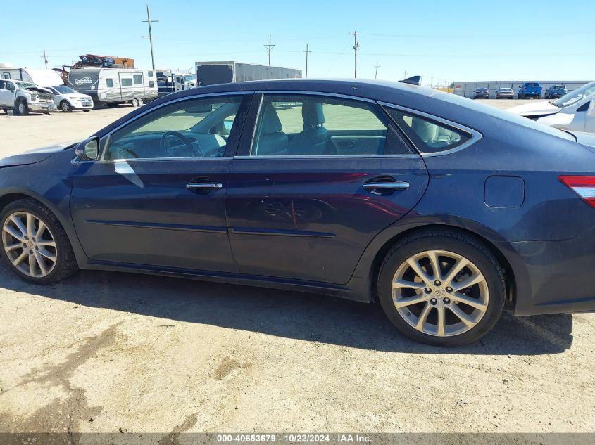 2014 Toyota Avalon Limited VIN: 4T1BK1EB3EU089383 Lot: 40653679