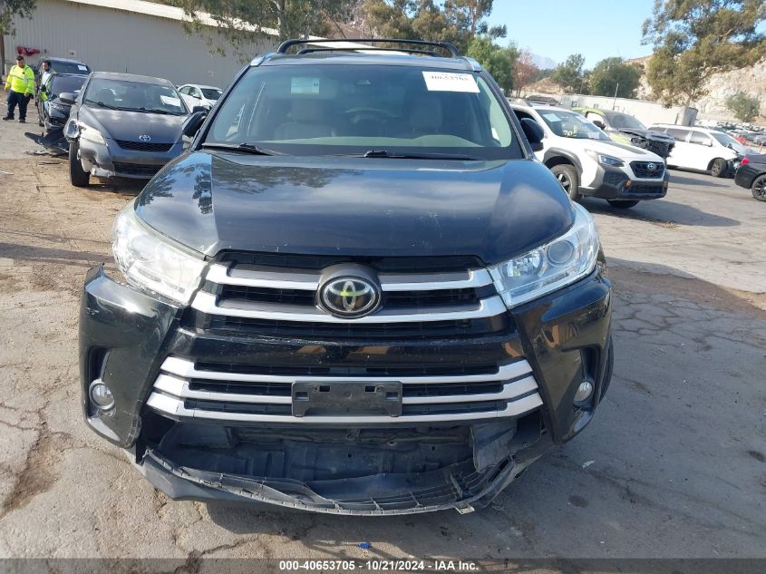 2019 Toyota Highlander Xle VIN: 5TDKZRFH2KS568394 Lot: 40653705