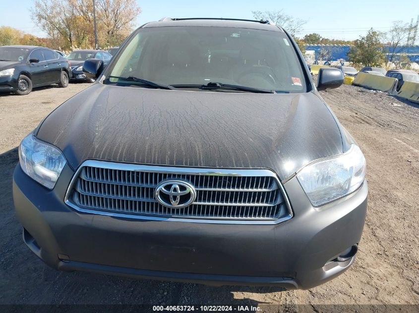 2010 Toyota Highlander Hybrid Limited V6 VIN: JTEJW3EH8A2038256 Lot: 40653724