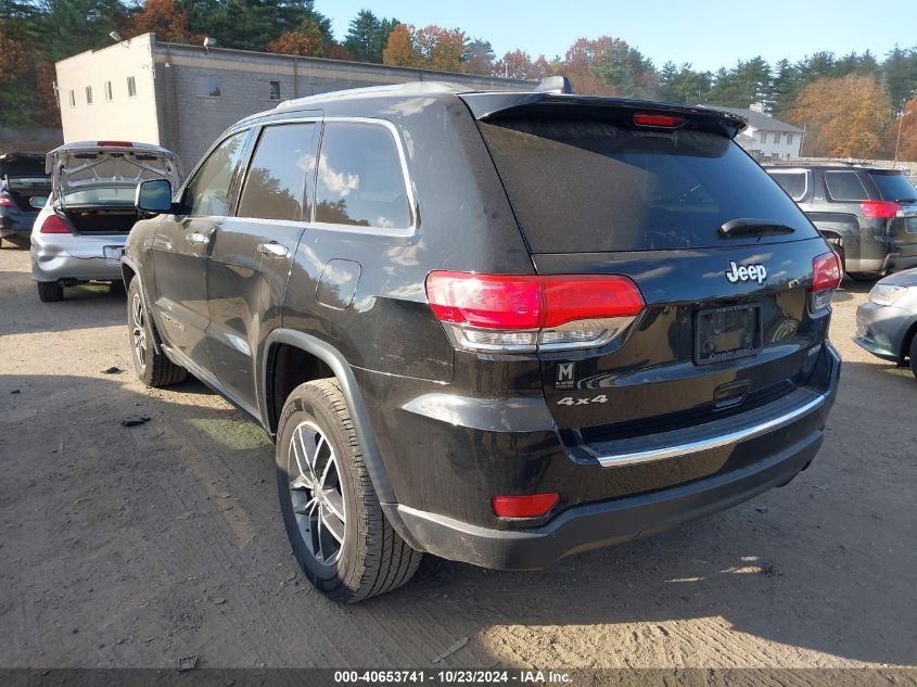 VIN 1C4RJFBG1JC288595 2018 JEEP GRAND CHEROKEE LIMITED 4X4
