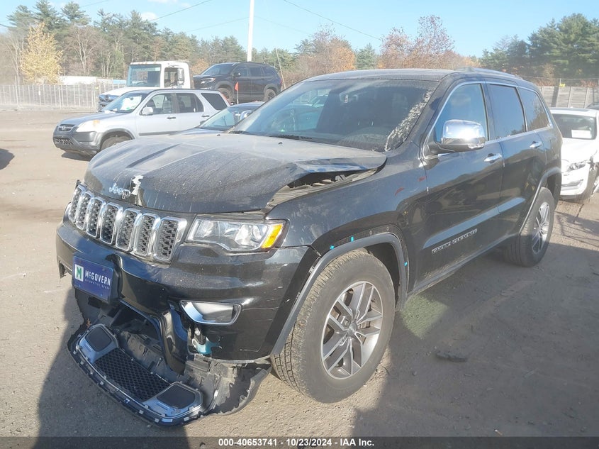 VIN 1C4RJFBG1JC288595 2018 JEEP GRAND CHEROKEE LIMITED 4X4