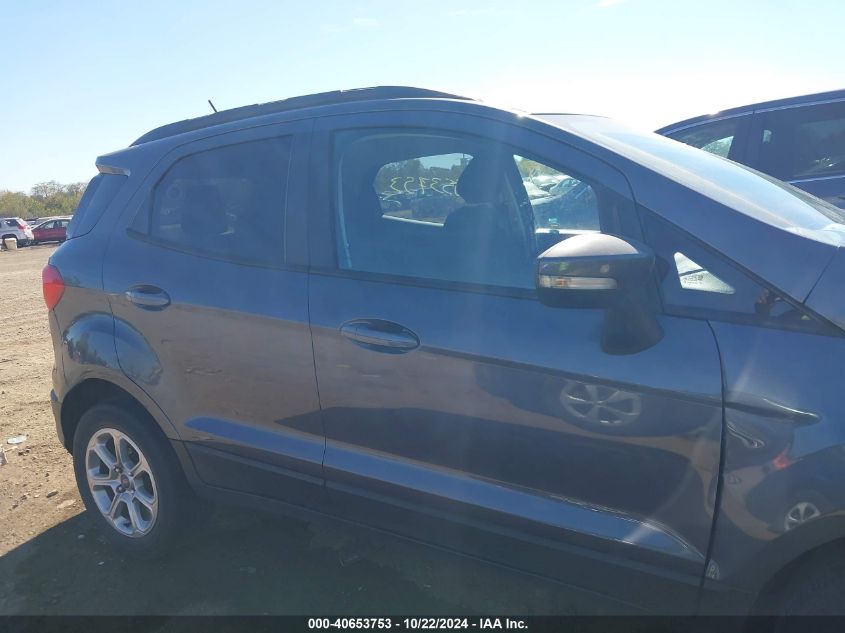 2019 Ford Ecosport Se VIN: MAJ3S2GEXKC294874 Lot: 40653753