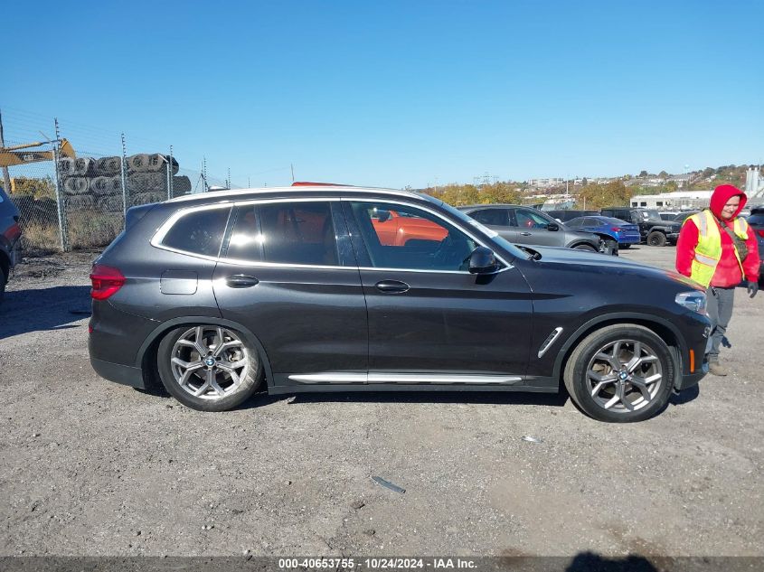 2020 BMW X3 xDrive30I VIN: 5UXTY5C07LLT34025 Lot: 40653755