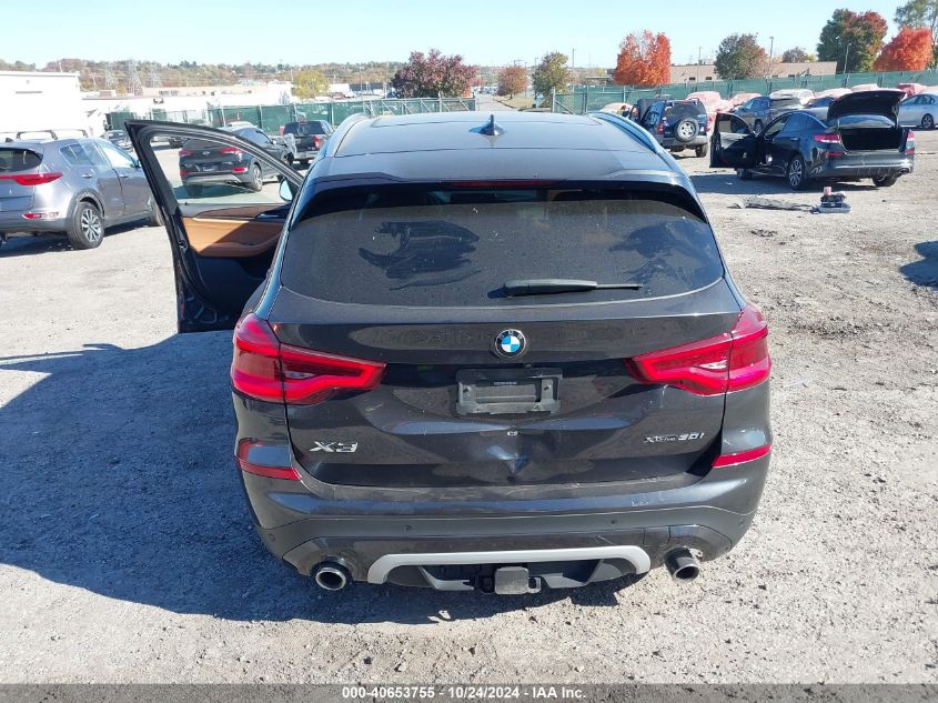 2020 BMW X3 xDrive30I VIN: 5UXTY5C07LLT34025 Lot: 40653755