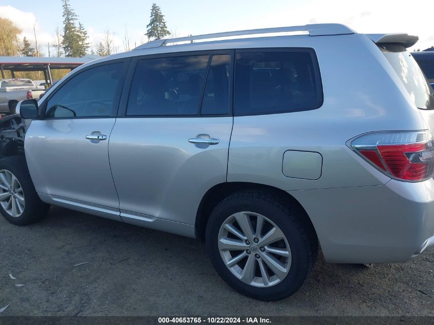 2009 Toyota Highlander Hybrid Limited VIN: JTEEW44A792026042 Lot: 40653765