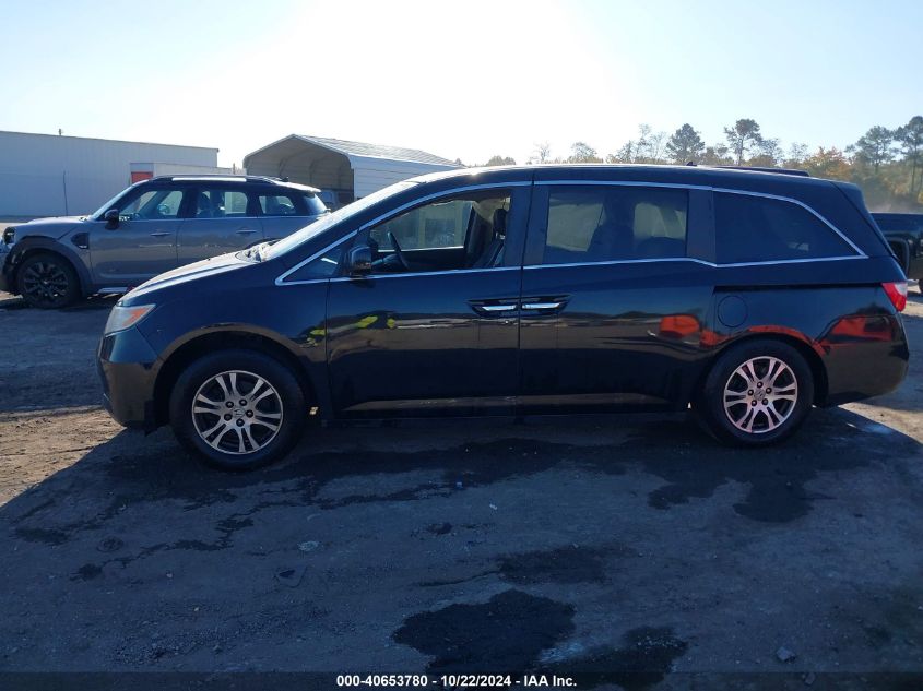 2012 Honda Odyssey Ex-L VIN: 5FNRL5H62CB011267 Lot: 40653780