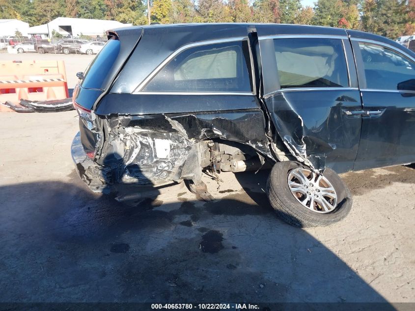 2012 Honda Odyssey Ex-L VIN: 5FNRL5H62CB011267 Lot: 40653780