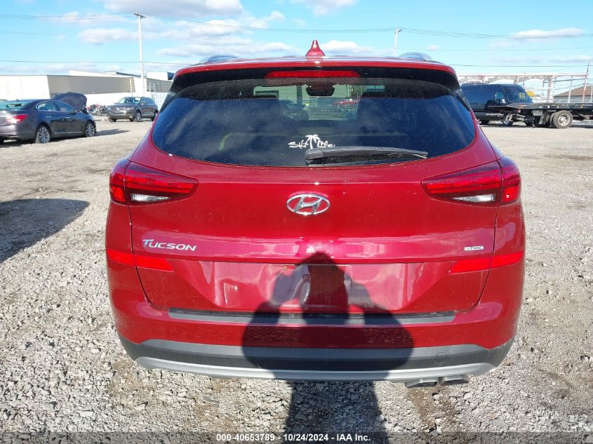 2020 Hyundai Tucson Limited VIN: KM8J3CAL8LU151201 Lot: 40653789