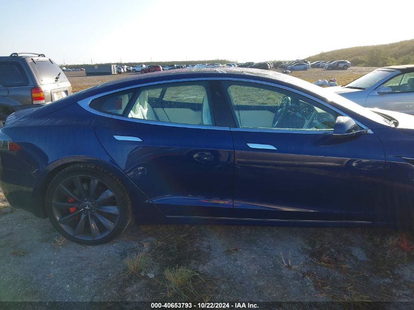 2017 Tesla Model S 100D/60D/75D/90D/P100D VIN: 5YJSA1E45HF205639 Lot: 40653793