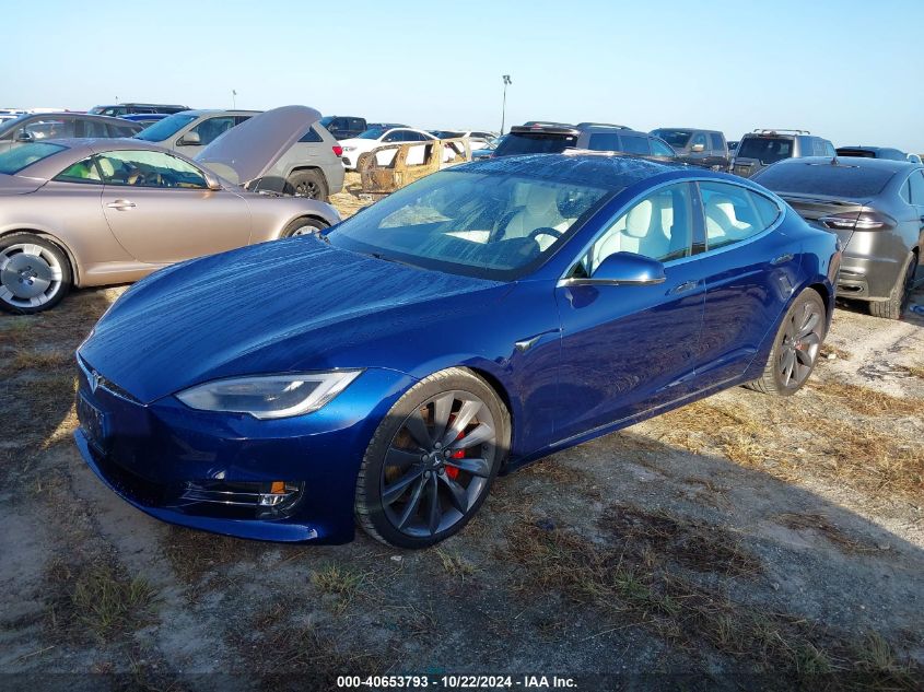 2017 Tesla Model S 100D/60D/75D/90D/P100D VIN: 5YJSA1E45HF205639 Lot: 40653793