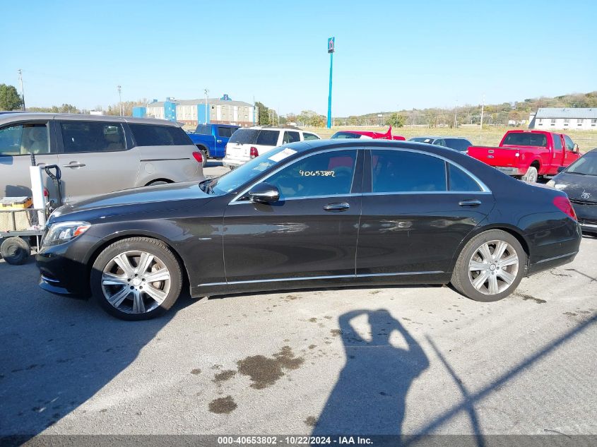 2014 Mercedes-Benz S 550 VIN: WDDUG8CBXEA006534 Lot: 40653802