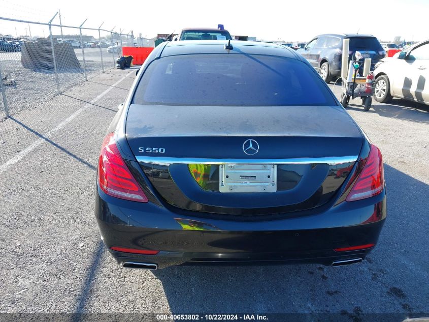 2014 Mercedes-Benz S 550 VIN: WDDUG8CBXEA006534 Lot: 40653802