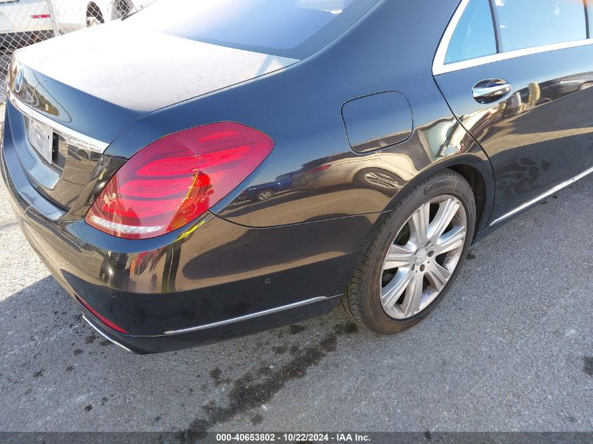 2014 Mercedes-Benz S 550 VIN: WDDUG8CBXEA006534 Lot: 40653802