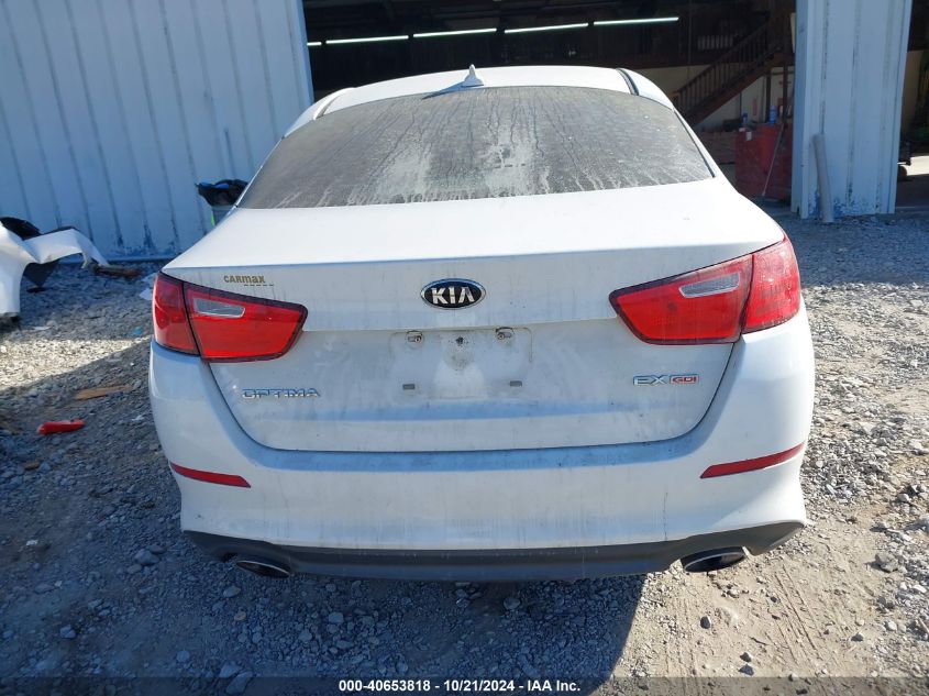 2014 Kia Optima Ex VIN: 5XXGN4A7XEG335209 Lot: 40653818