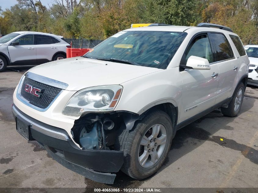 2008 GMC Acadia Slt-2 VIN: 1GKEV33718J241707 Lot: 40653865