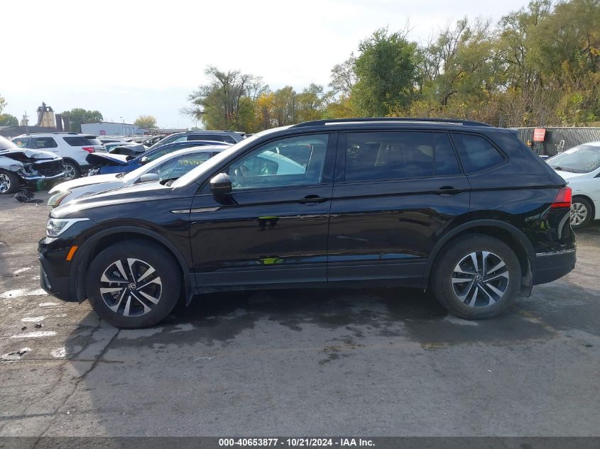 2024 Volkswagen Tiguan 2.0T S VIN: 3VVFB7AX0RM105335 Lot: 40653877