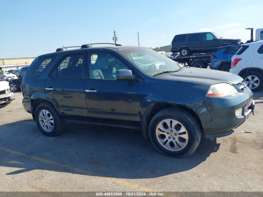 2003 Acura Mdx VIN: 2HNYD18693H533187 Lot: 40653888