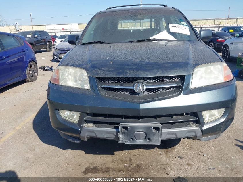 2003 Acura Mdx VIN: 2HNYD18693H533187 Lot: 40653888