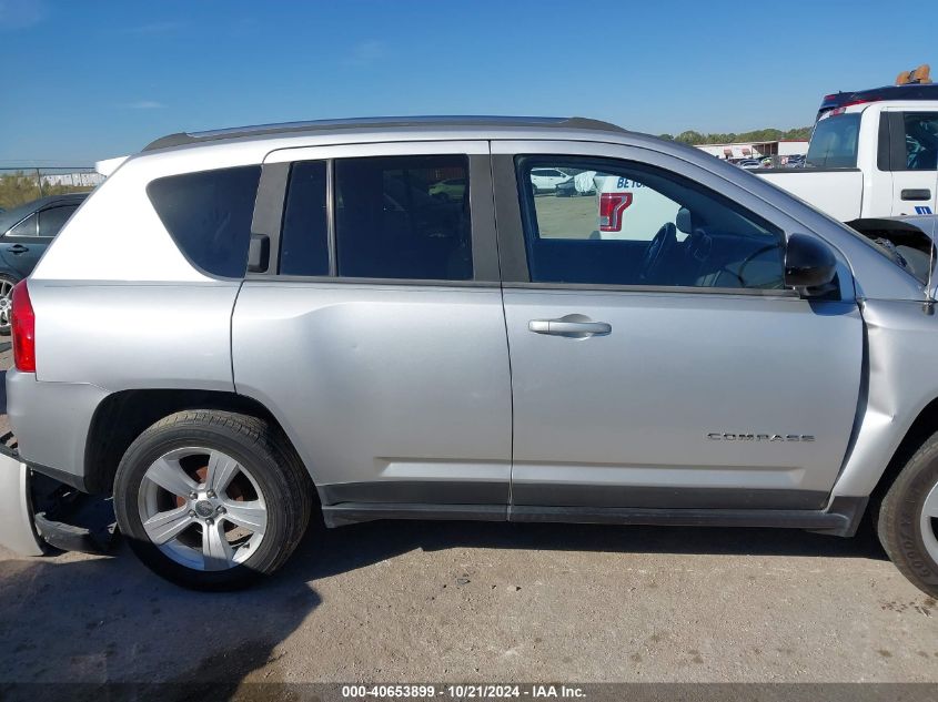 2013 Jeep Compass Latitude VIN: 1C4NJCEB1DD255334 Lot: 40653899